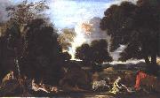 Nicolas Poussin Paysage avec Junon et Argus France oil painting artist